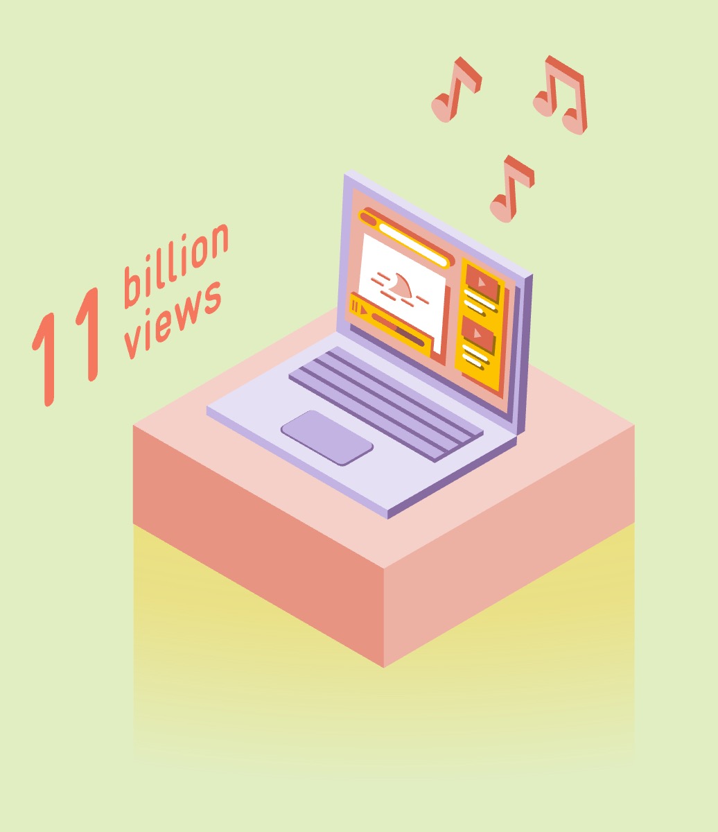 11 billion views for ‘Baby Shark Dance’ from South Korea 