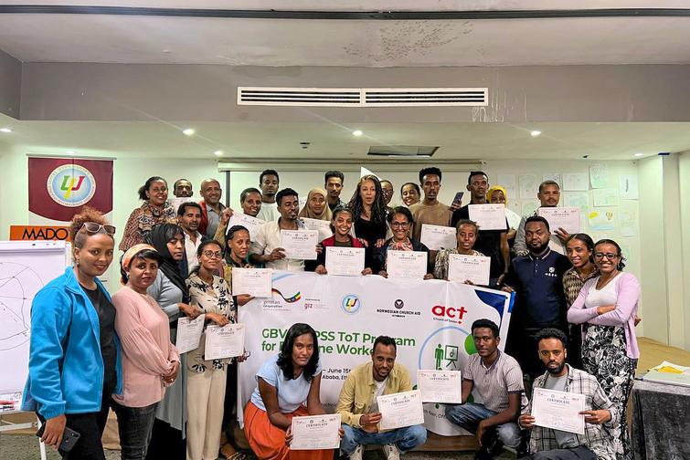 Group picture of the attendees of the MHPSS ToT Training