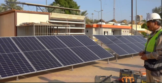 Instalation of solar panels