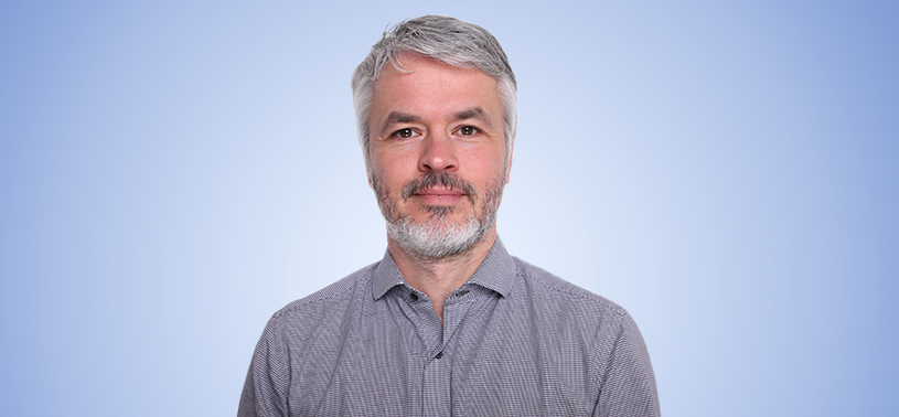 A picture of Björn Richter the Cluster Coordinator for Digital Transformation at GIZ.