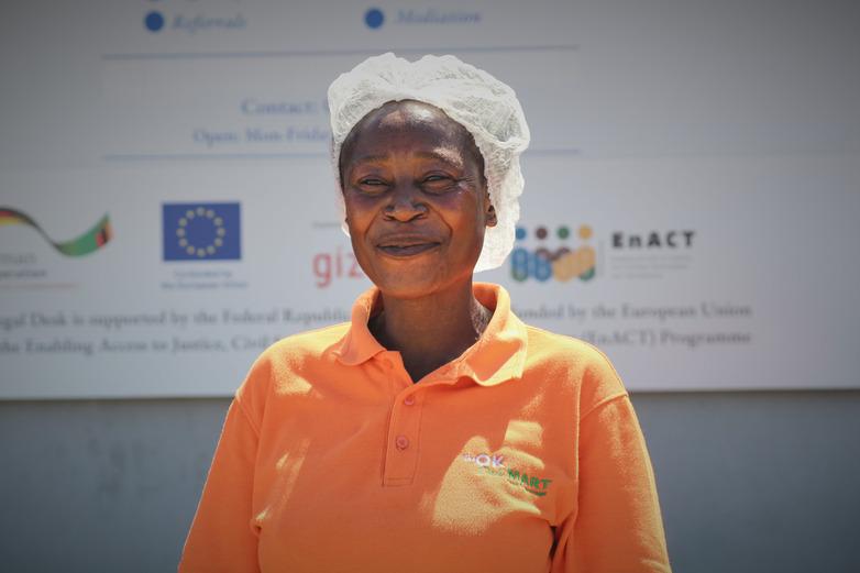 Portrait photo of Rita Mulenga.