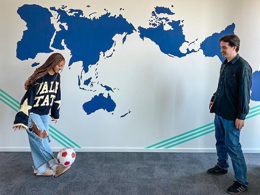 Inonge Kaloustiana and Luca Rehse-Knauf