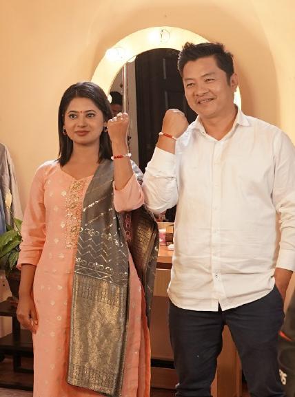 Keki Adhikari and Dayahang Rai