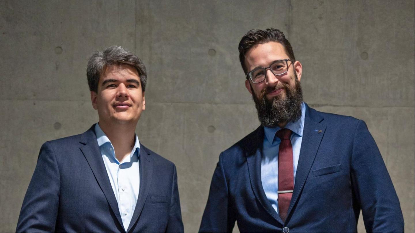 Dr. Reza Esmaillie and Dr. Robin Bayer