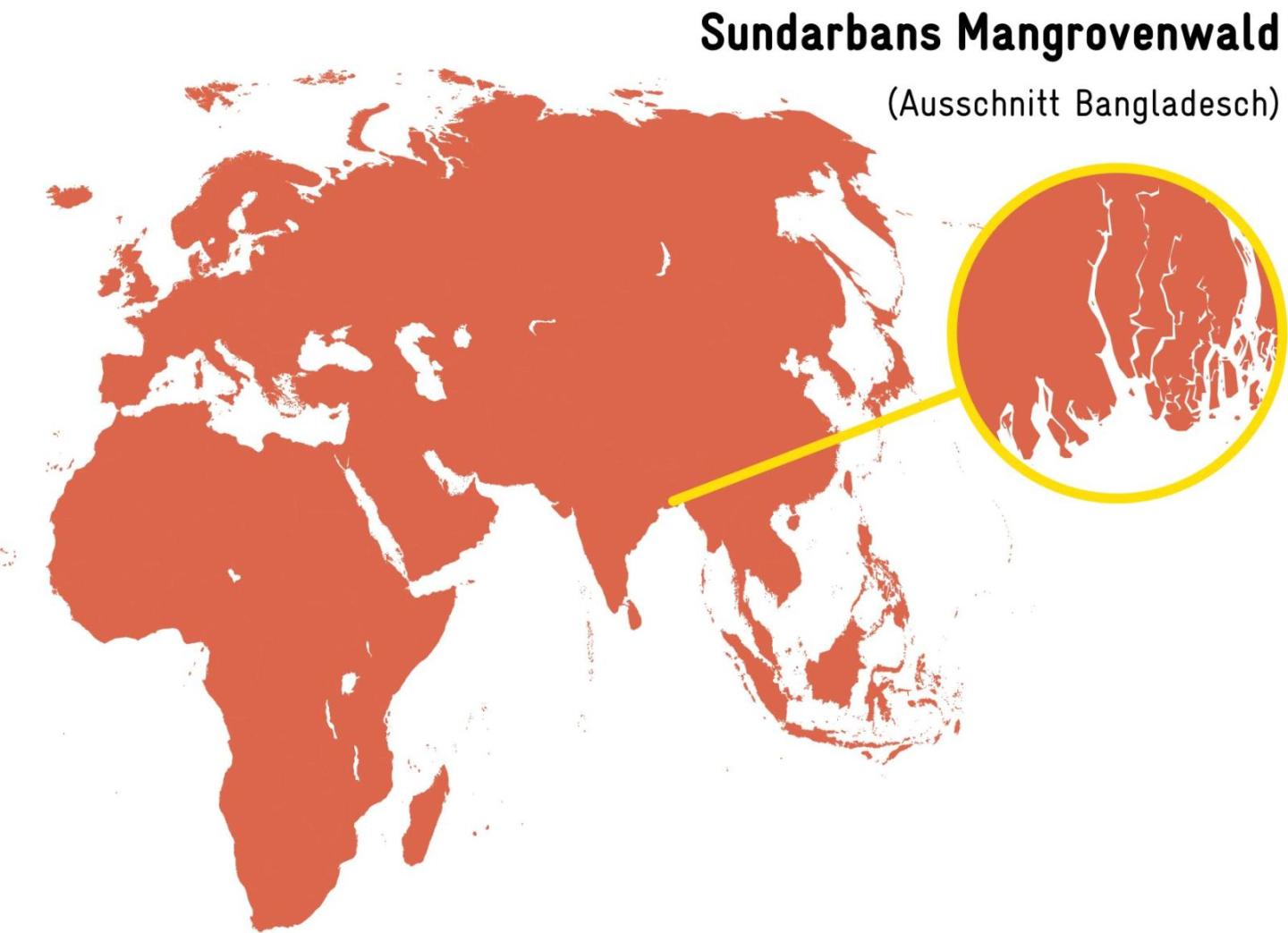 Kartenausschnitt Sunderbarns