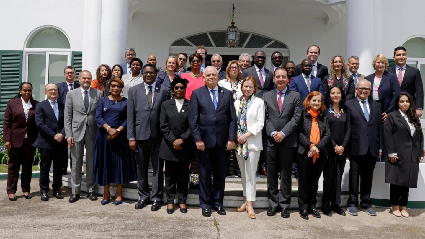 Group photo Meeting of the three regional human rights courts