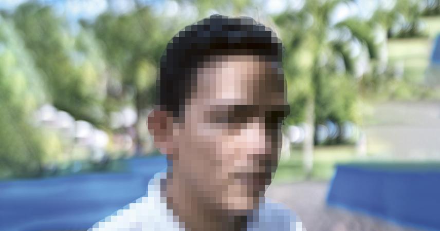 Pedro Lopez* (25), representative of LGBT youth in the Meta region