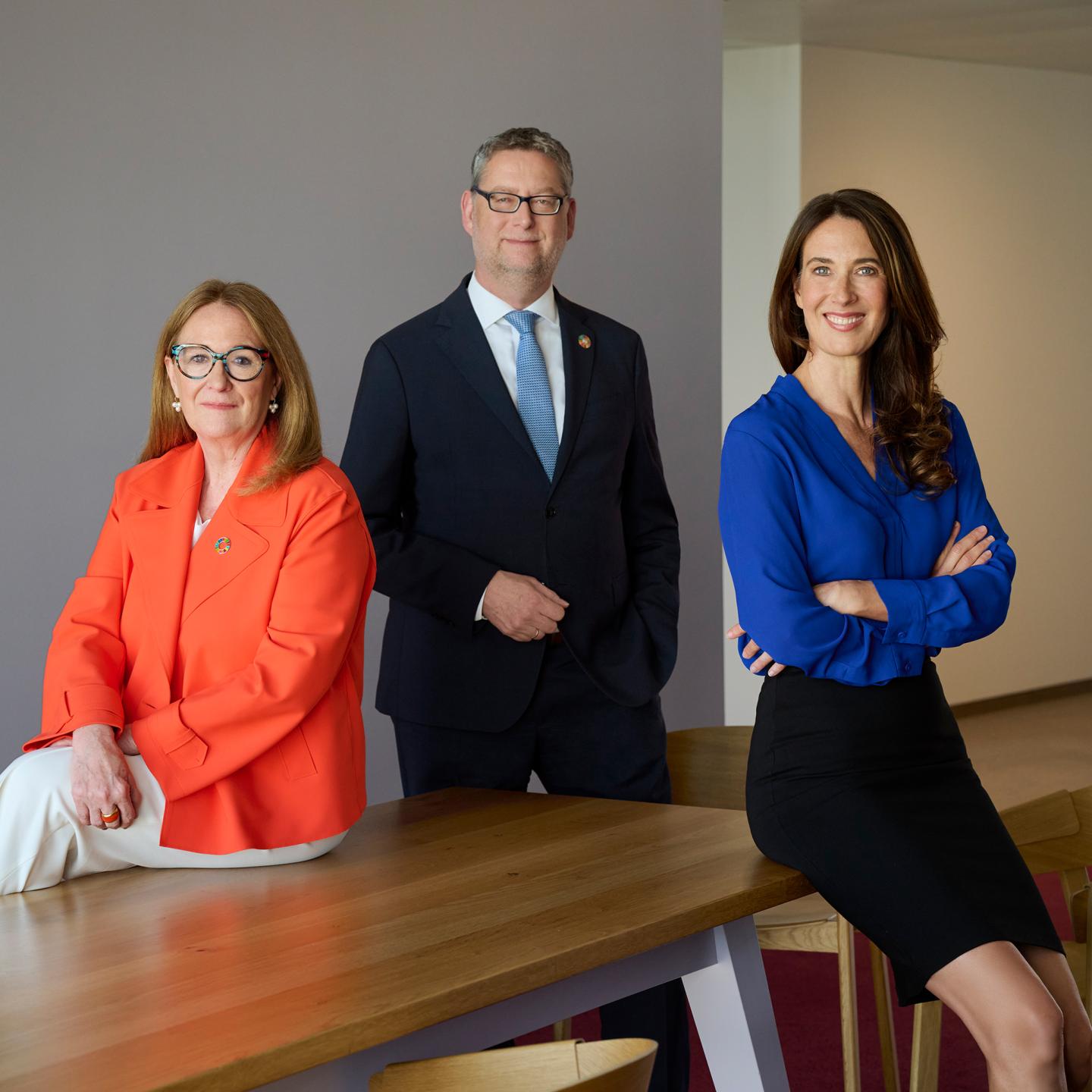 Gruppenbild des GIZ-Vorstands