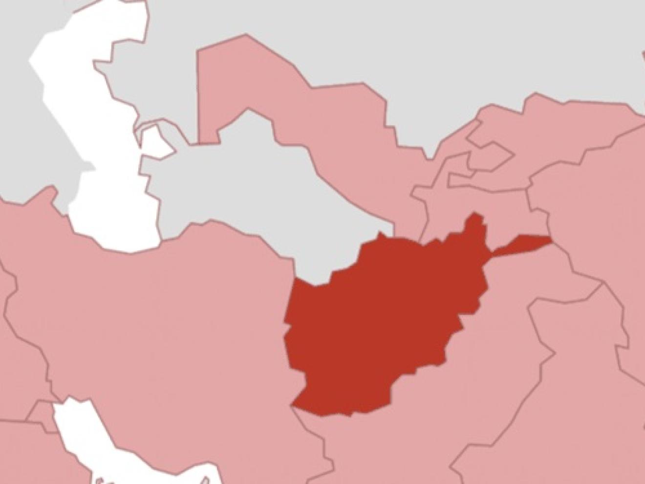 Map of Afghanistan