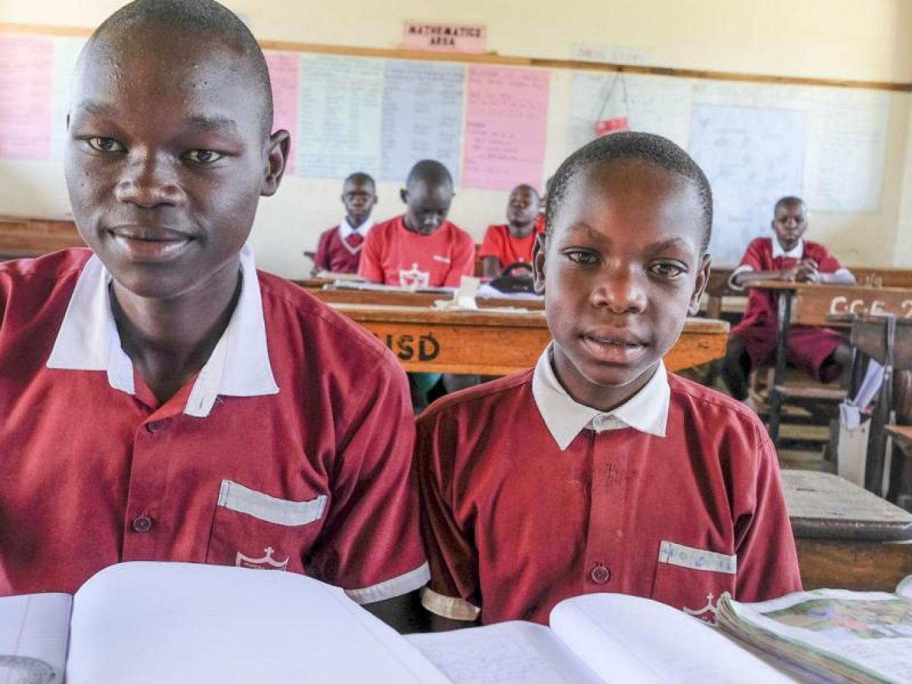 Elvis and Brian school-Uganda