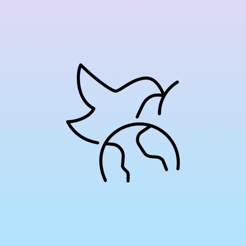 Icon Friedensförderung