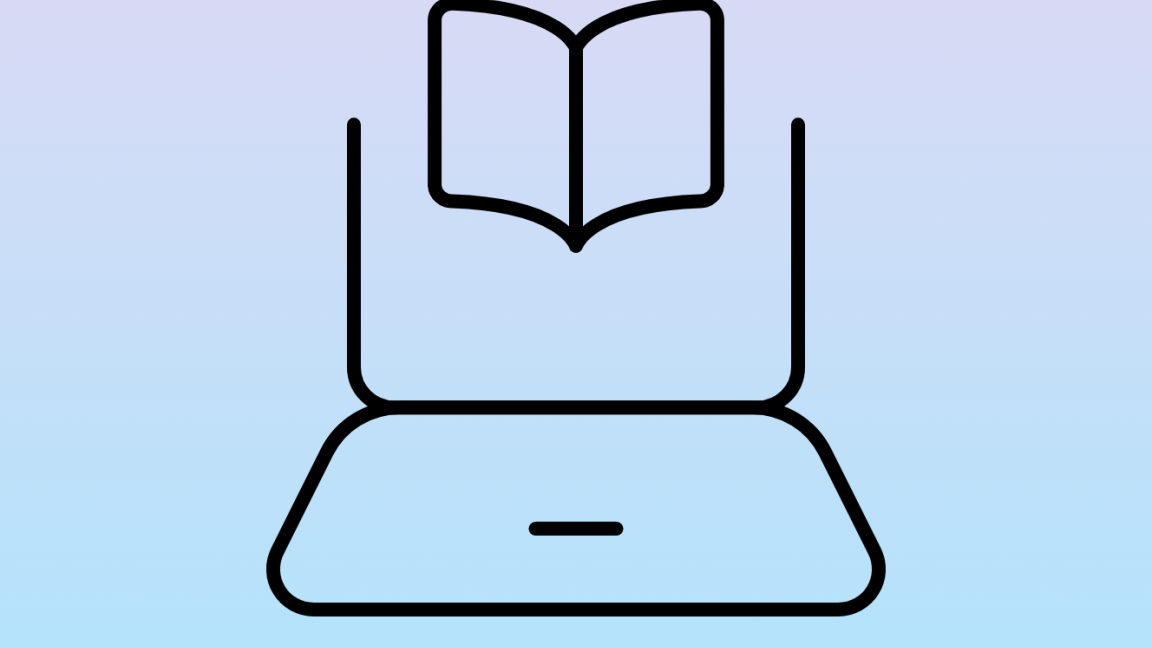 Icon für digitales Lernen