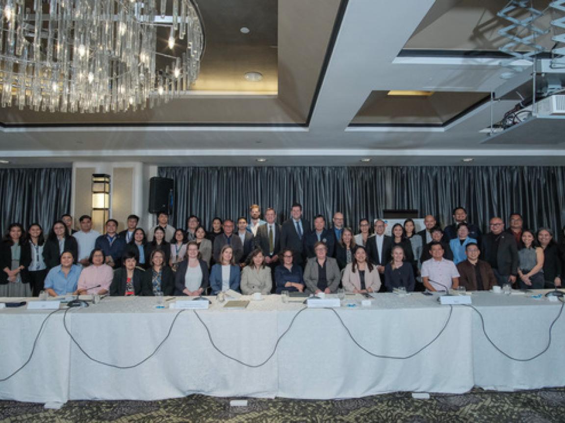 Gruppenfoto des Project Steering Committee (PSC).