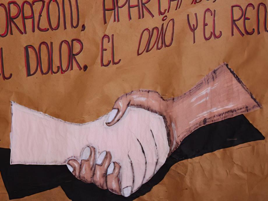 Act of reconciliation in El Buen Pastor prison in Cúcuta, Norte de Santander