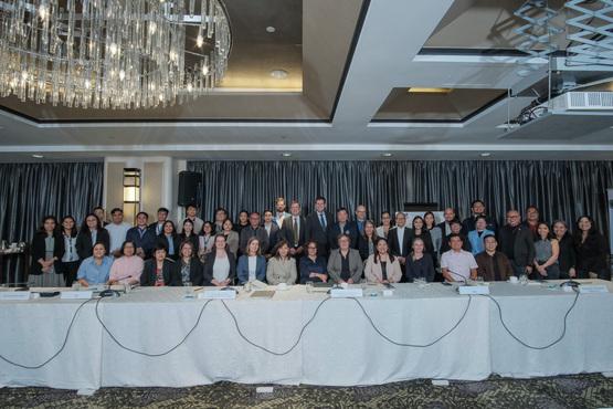 Gruppenfoto des Project Steering Committee (PSC).