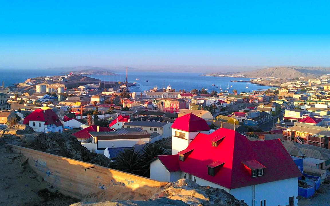 Lüderitz from above