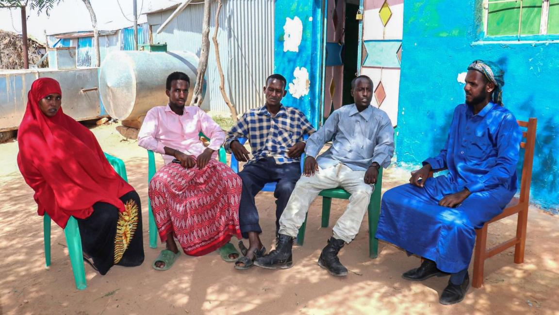 Family of a small farmer