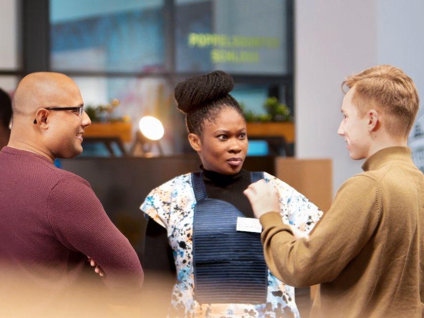 Princess Echefu in conversation