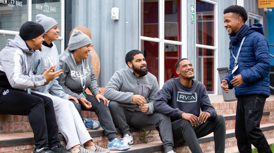 Group of young people