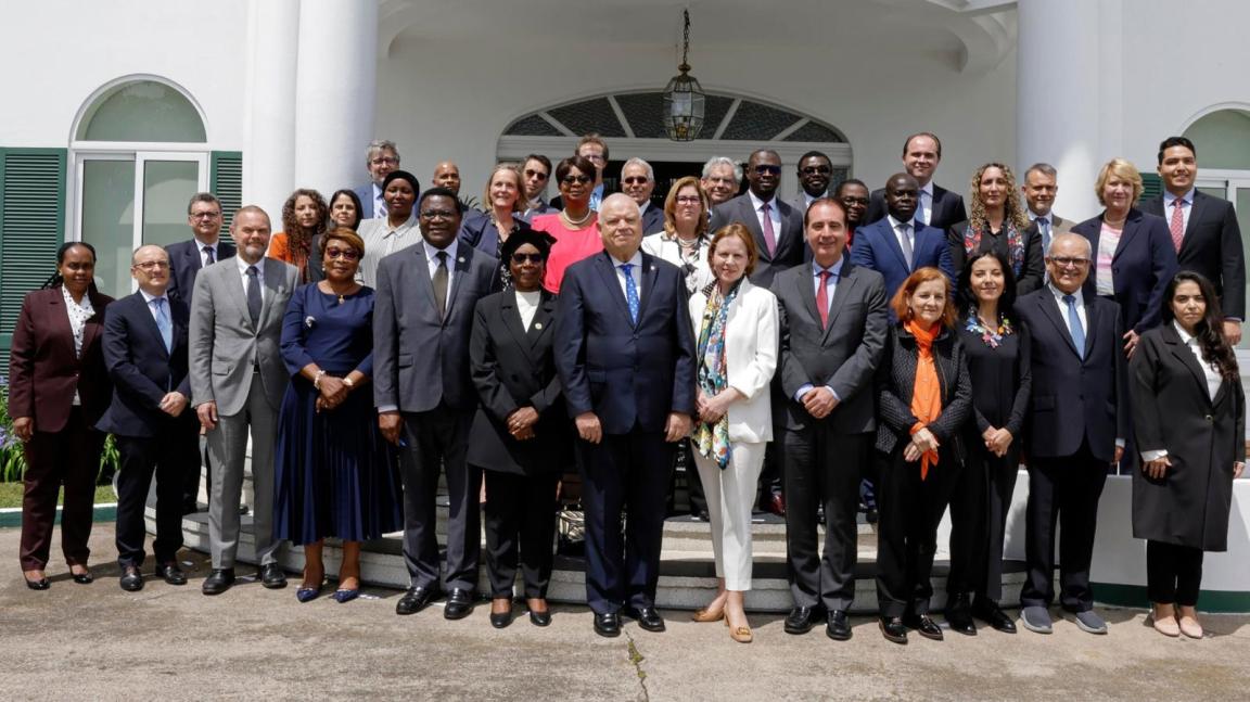 Group photo Meeting of the three regional human rights courts