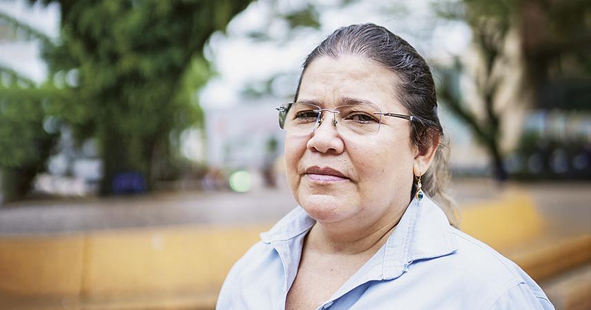 Claudia P. Salazar (57), advisor to the governor of Meta