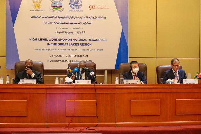 High Level Regional Workshop on Natural Resources in the Great Lakes Region, Khartoum, Sudan, September 2021 Copyright GIZ