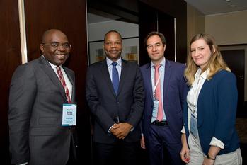 La délégation de la Direction Générale des Impôts du Cameroun à la conférence sur la fiscalité et le développement. 14-16 juin 2017, Berlin