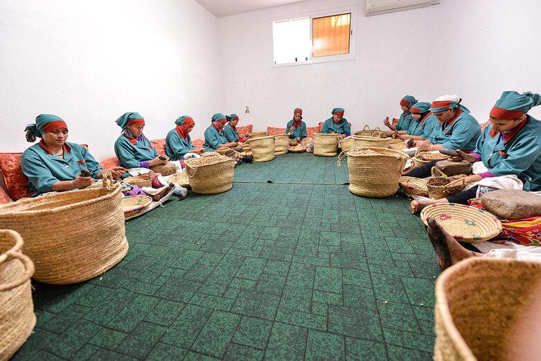 Marokko. Frauen in einer Argankooperative © GIZ