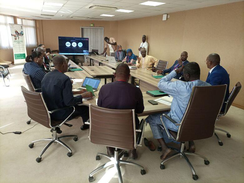 People at a conference.