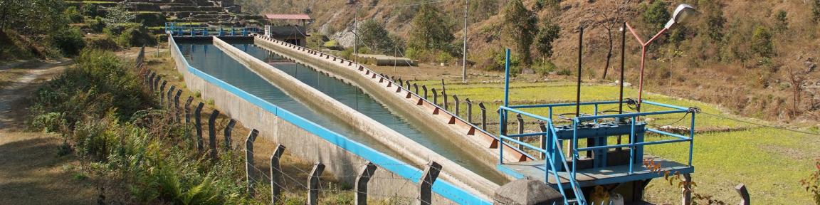 Une station d’épuration