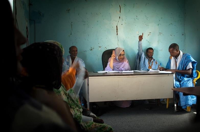 Participatory decision-making processes at local level increase people’s involvement in political processes and improve the relationship between the state and its citizens. Copyright GIZ