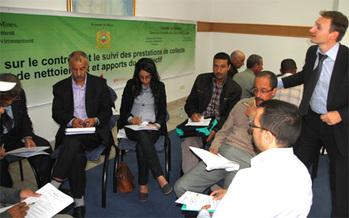 2. Maroc. Atelier avec les partenaires locaux sur le renforcement des ressources et de la productivité. © GIZ