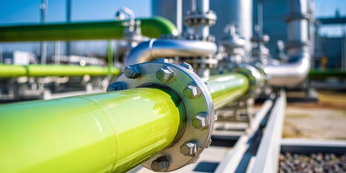 Pipeline zur Produktion von grünem Wasserstoff-