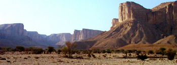 Saudi Arabia. Jurassic escarpment in central Saudi Arabia. © GIZ