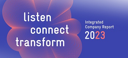 The theme of GIZ’s Integrated Company Report is ‘listen, connect, transform’.